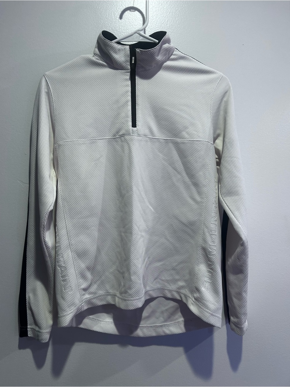 Sun moutain White Quarter-Zip Performance Pullover